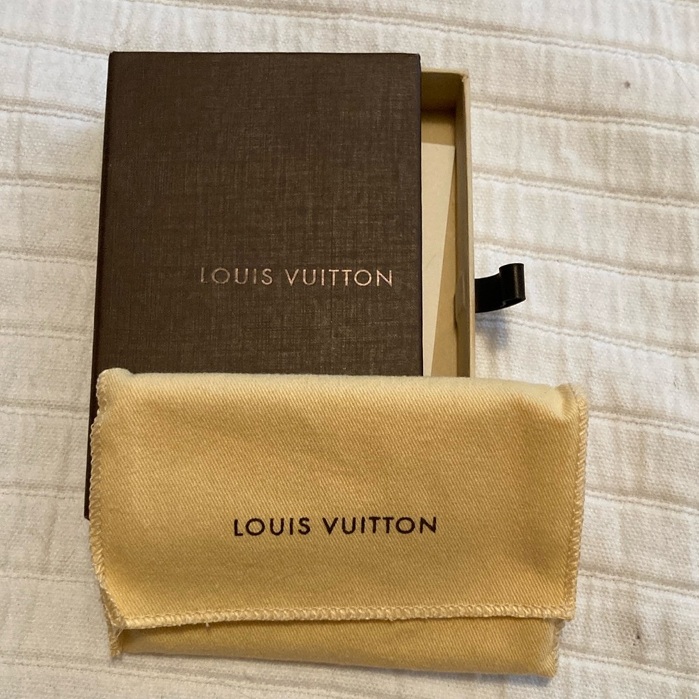 Louis Vuitton Brown Box with Beige Dustbag